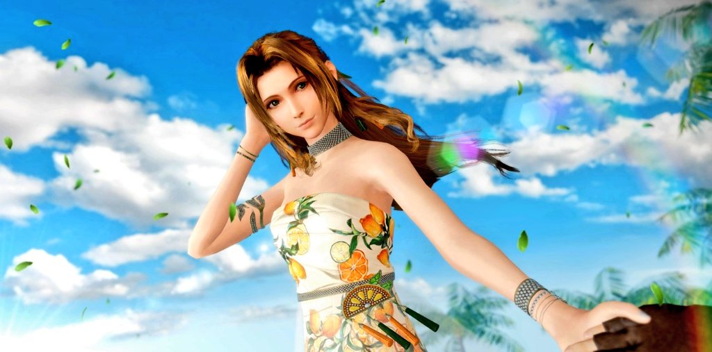 cloud blue dress ff7 Final Fantasy VII Remake Cloud Strife Girl Ver2 Cosplay Costume  Gcosplay